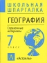 География 7 класс Справочные материалы Серия: Школьная шпаргалка инфо 2043l.