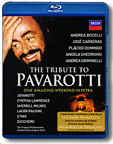 The Tribute To Pavarotti: One Amazing Weekend In Petra (Blu-ray) Формат: Blu-ray (PAL) (Keep case) Дистрибьютор: Universal Music Russia Региональный код: С Количество слоев: BD-50 (2 слоя) Субтитры: инфо 1297o.